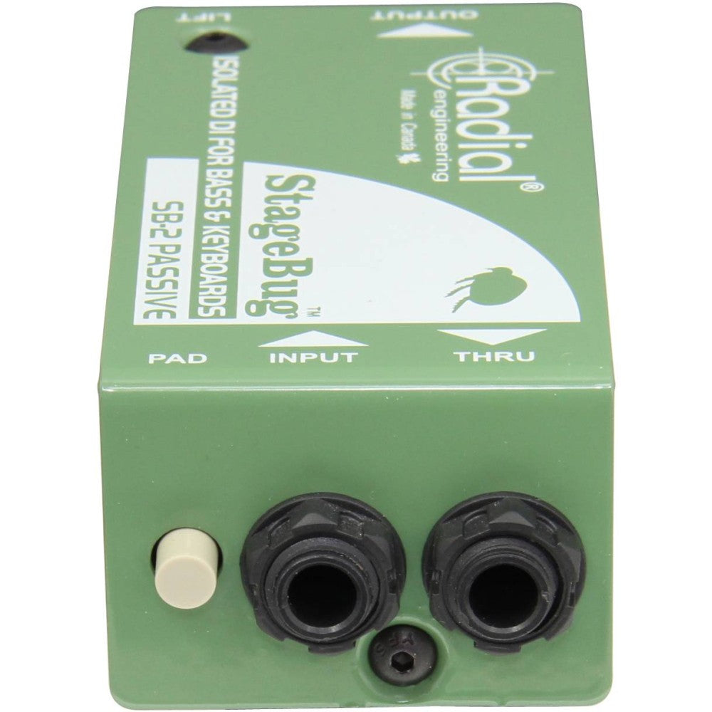 RADIAL ENGINEERING STAGEBUG SB 2 DI box passiva per bassi e tastiere
