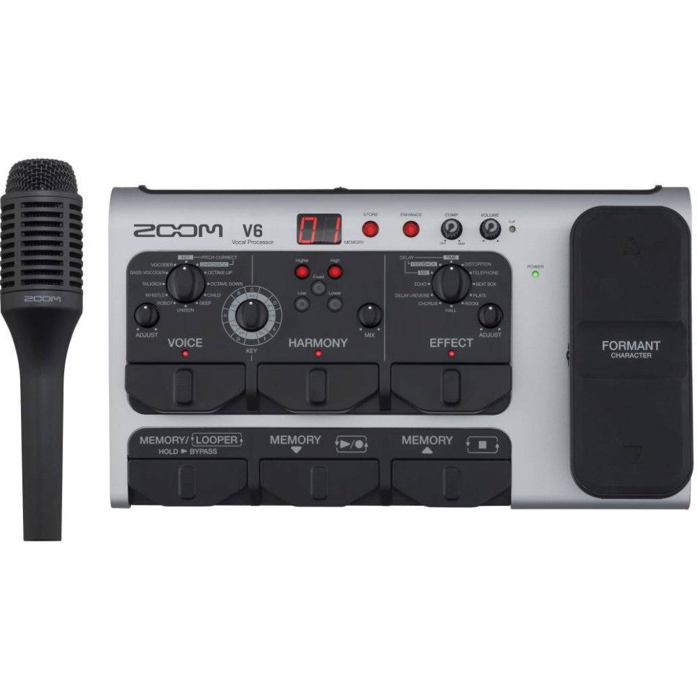 ZOOM V6 Pedale multieffetto per voce