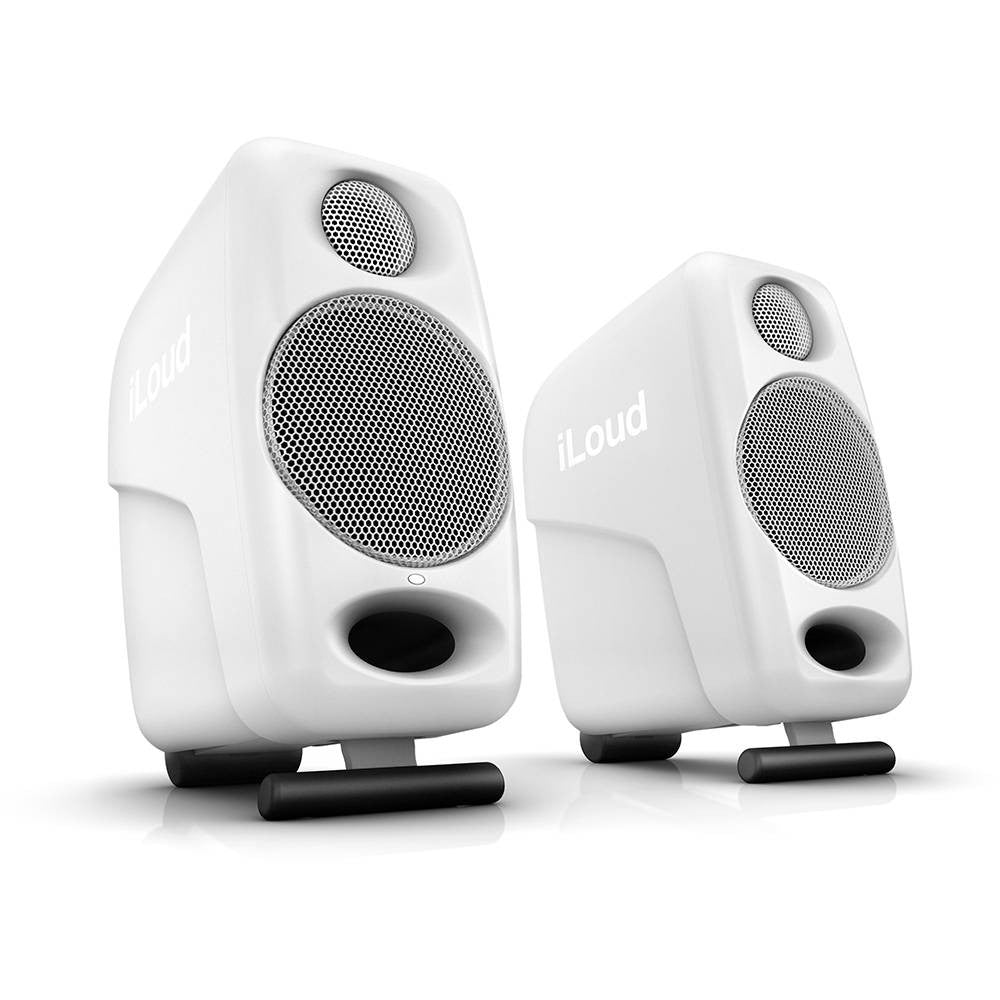 IK MULTIMEDIA ILOUD MICRO White Coppia di monitor da studio attivi