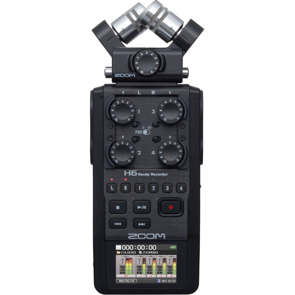 ZOOM H6 BK Registratore digitale