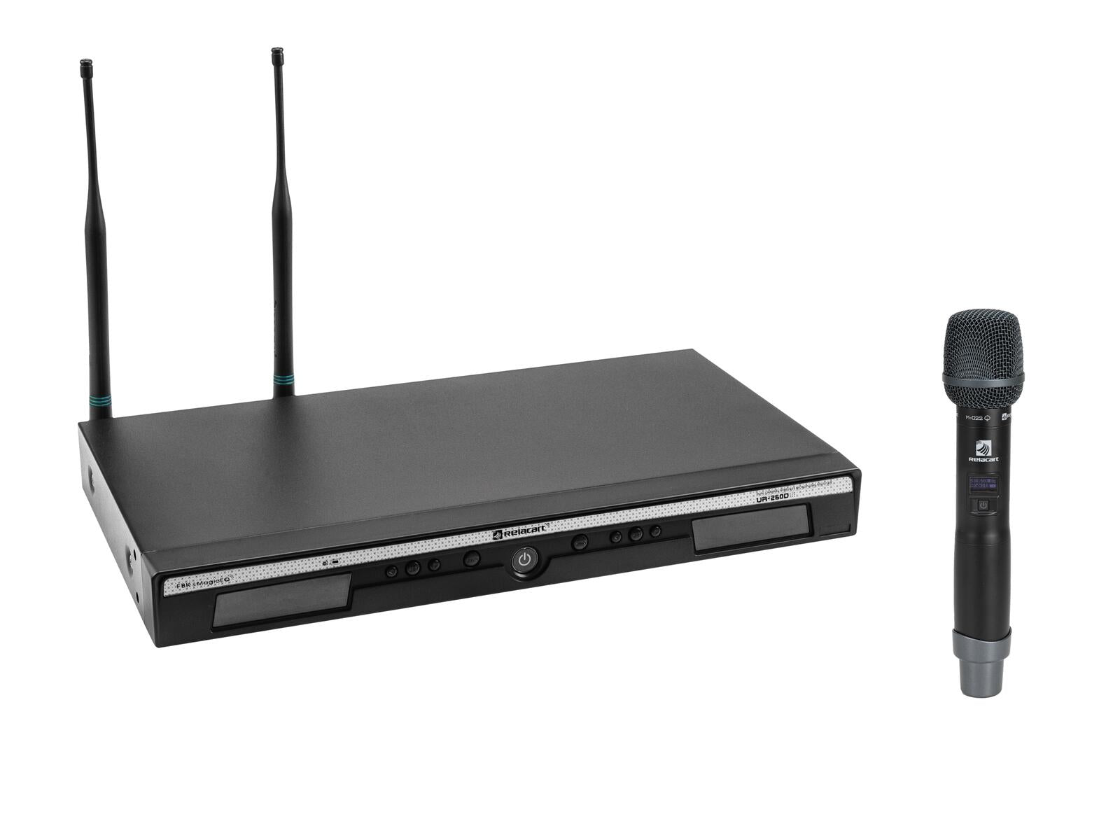 RELACART UR-260D Sistema UHF 2 Canali 522-554 MHz