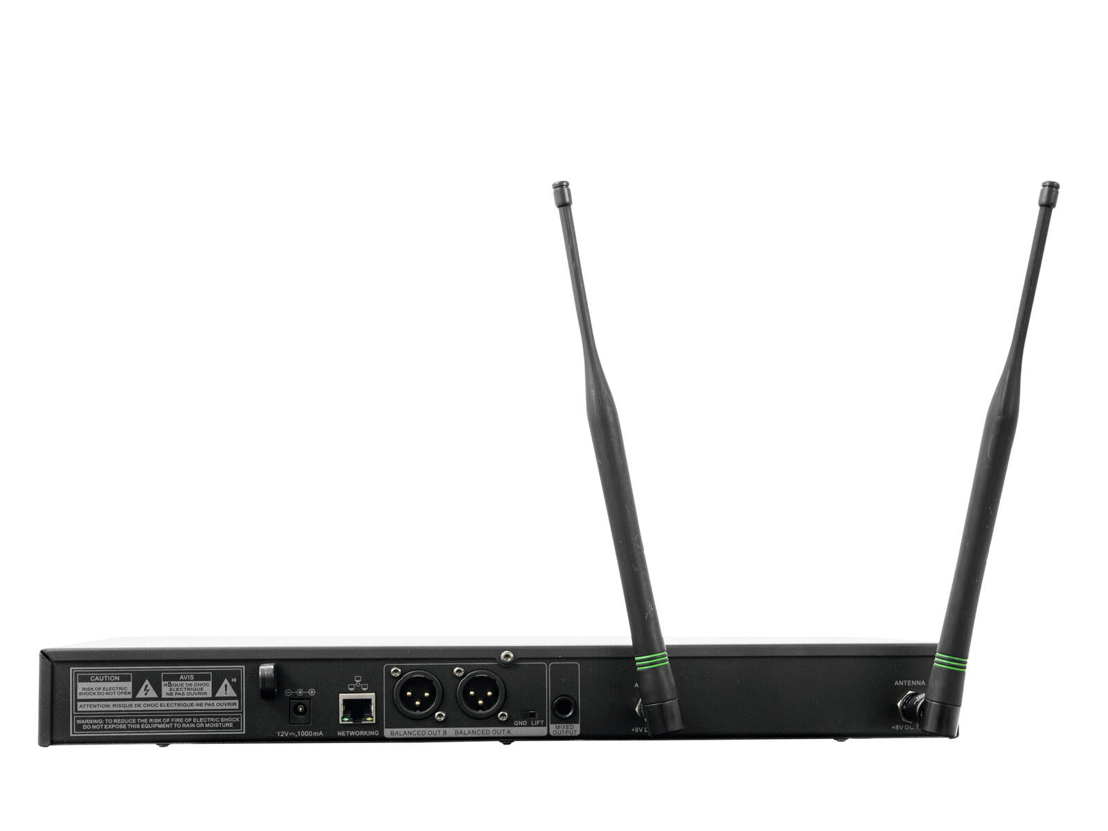 RELACART UR-260D Ricevitore UHF a 2 canali 823-832 + 863-865 MHz
