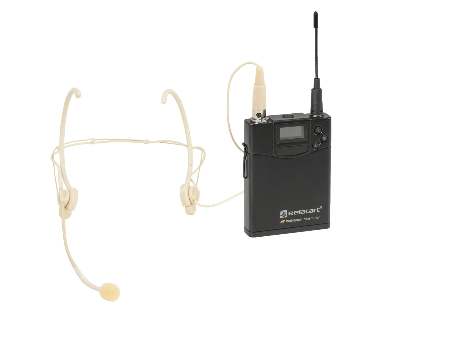 RELACART Set UR-260D Bodypack con Headset HM-600S