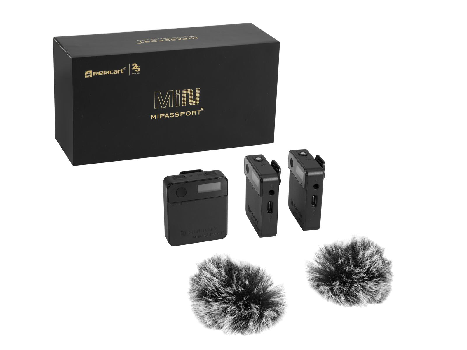 RELACART MIPASSPORT 2 Sistema Microfonico Wireless per Videocamera