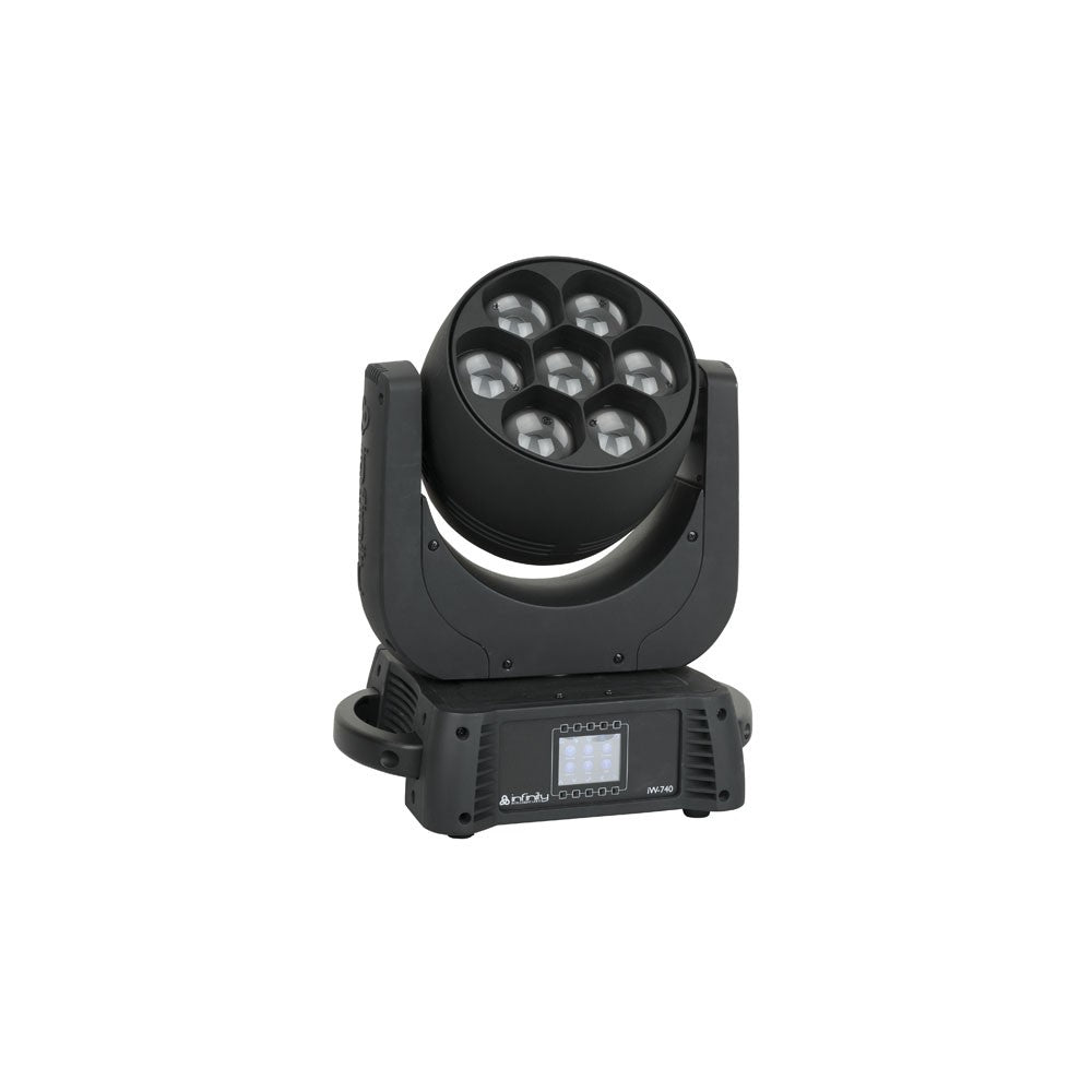 Infinity iW-740 RDM Wash RGBW, Zoom elettronico