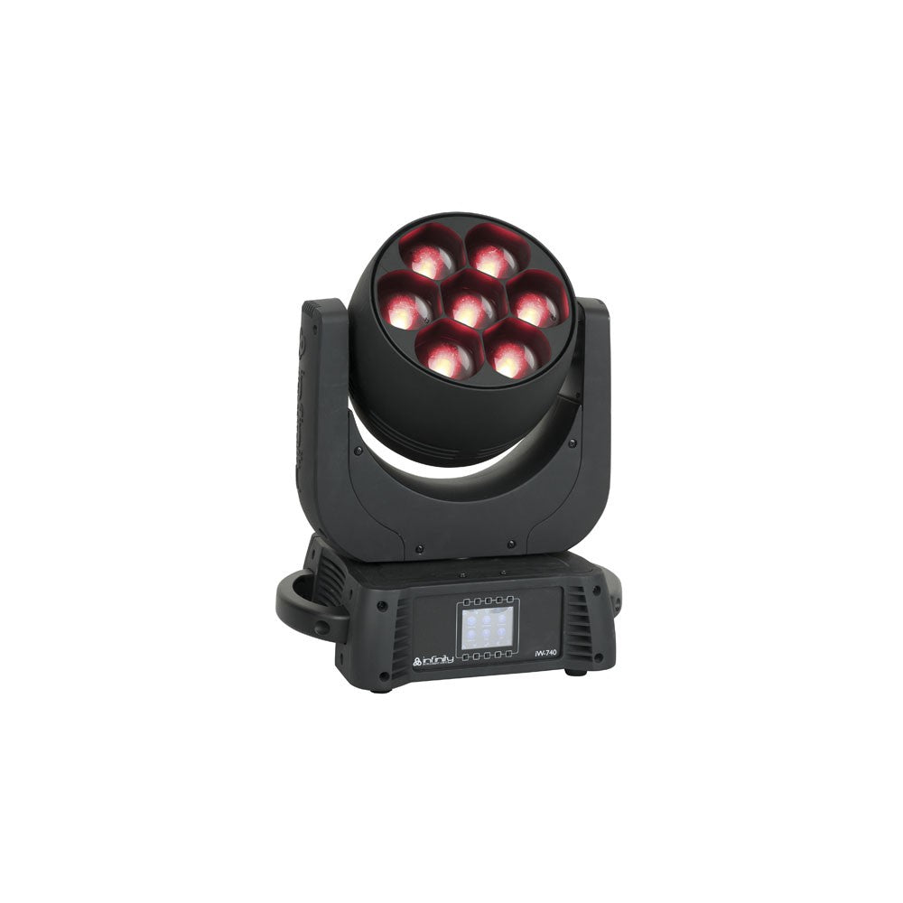 Infinity iW-740 RDM Wash RGBW, Zoom elettronico