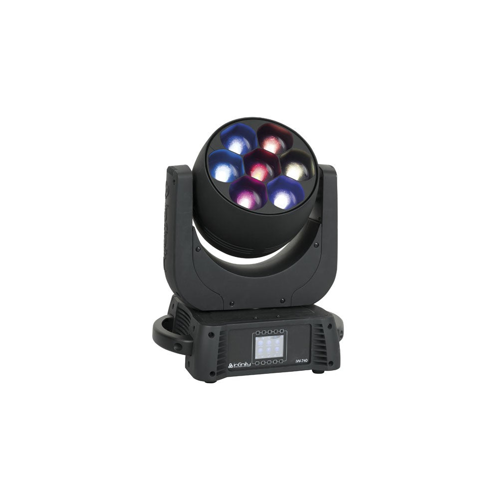 Infinity iW-740 RDM Wash RGBW, Zoom elettronico