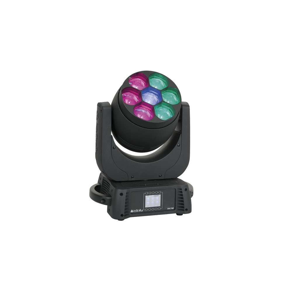 Infinity iW-740 RDM Wash RGBW, Zoom elettronico