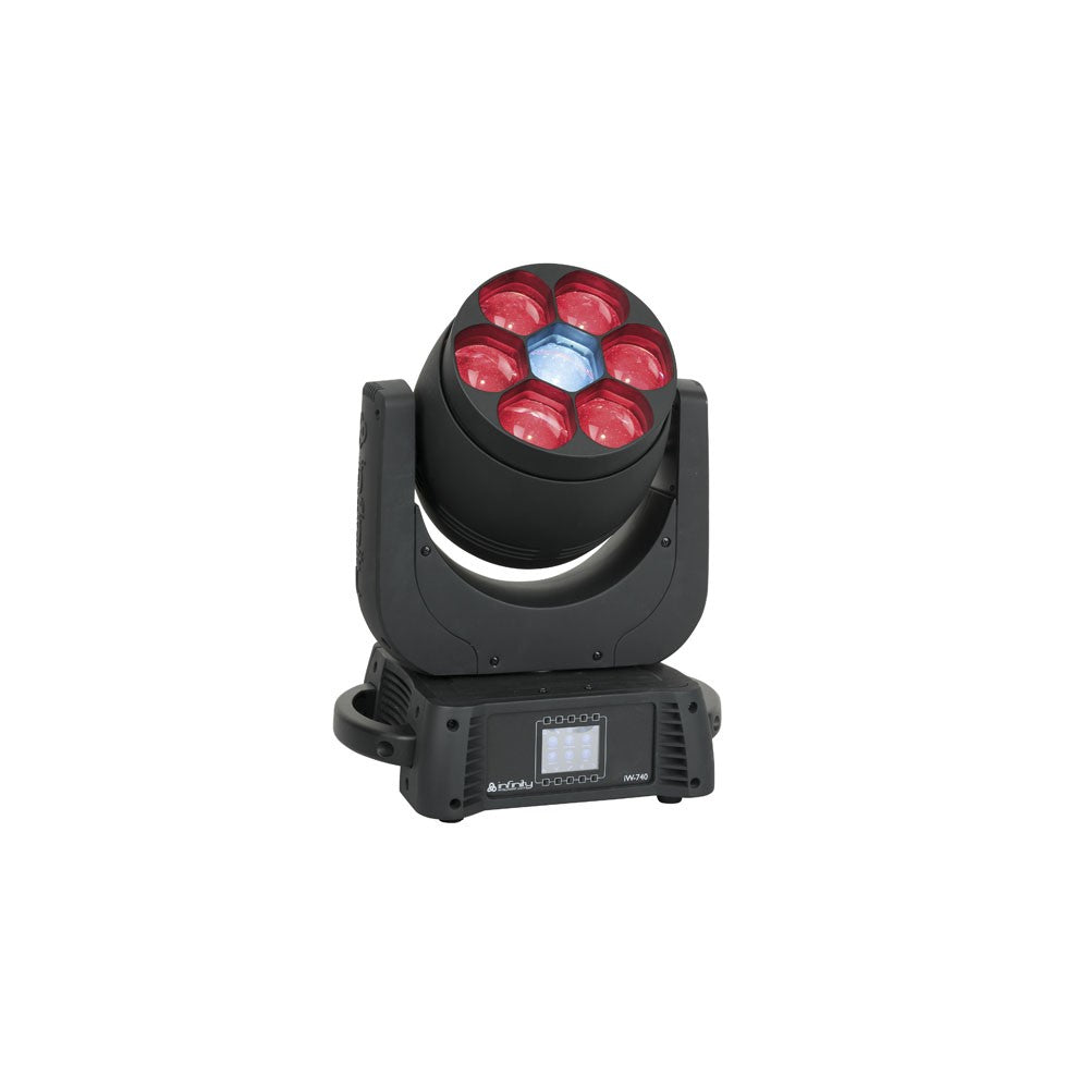 Infinity iW-740 RDM Wash RGBW, Zoom elettronico