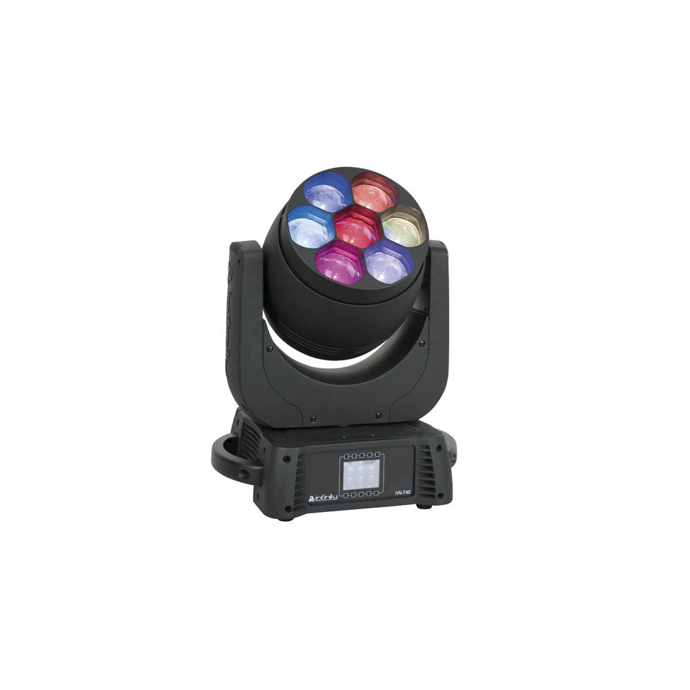 Infinity iW-740 RDM Wash RGBW, Zoom elettronico