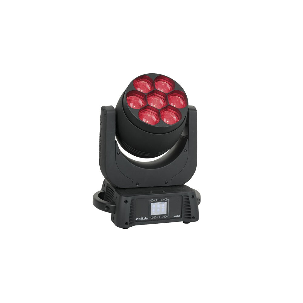 Infinity iW-740 RDM Wash RGBW, Zoom elettronico