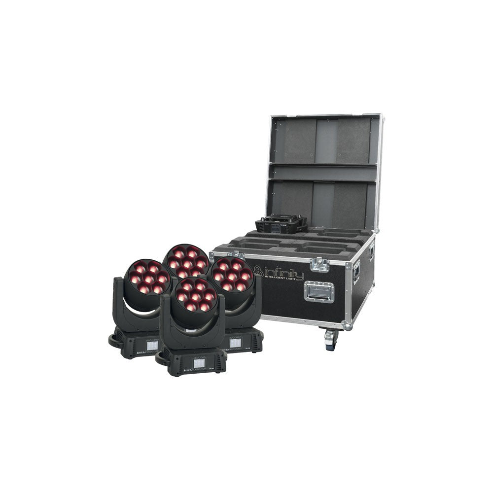 Infinity iW-740 RDM Wash RGBW, Zoom elettronico