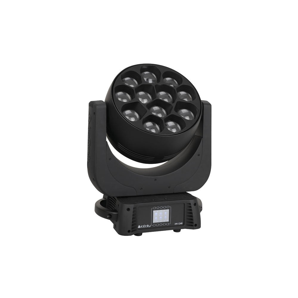 Infinity iW-1240 RDM Wash RGBW, Zoom elettronico