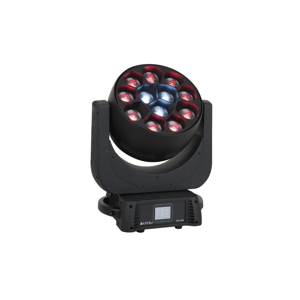 Infinity iW-1240 RDM Wash RGBW, Zoom elettronico