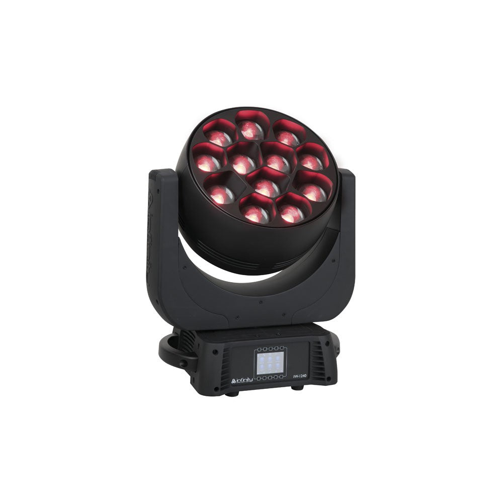 Infinity iW-1240 RDM Wash RGBW, Zoom elettronico