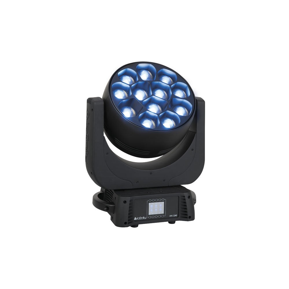 Infinity iW-1240 RDM Wash RGBW, Zoom elettronico