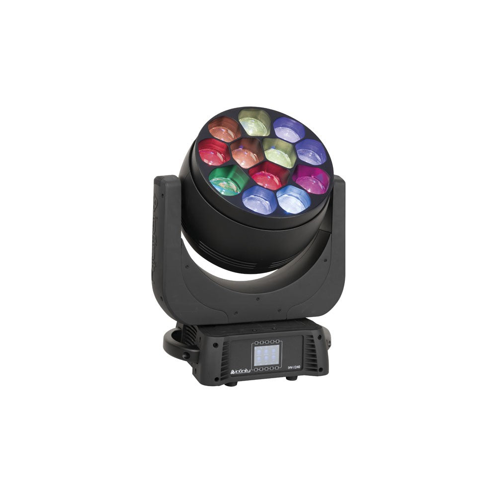 Infinity iW-1240 RDM Wash RGBW, Zoom elettronico