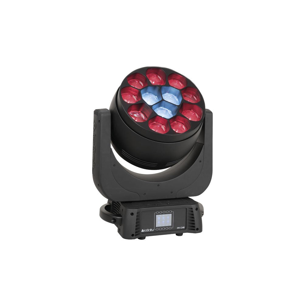 Infinity iW-1240 RDM Wash RGBW, Zoom elettronico