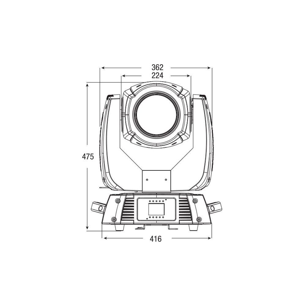 Infinity iB-5R Comprensivo di lampadina Osram