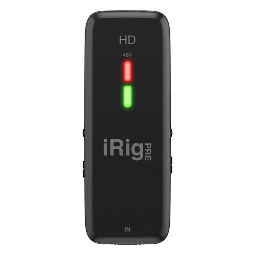 IK MULTIMEDIA IRIG PRE HD interfaz de micrófono para iPhone, iPad, Mac y PC