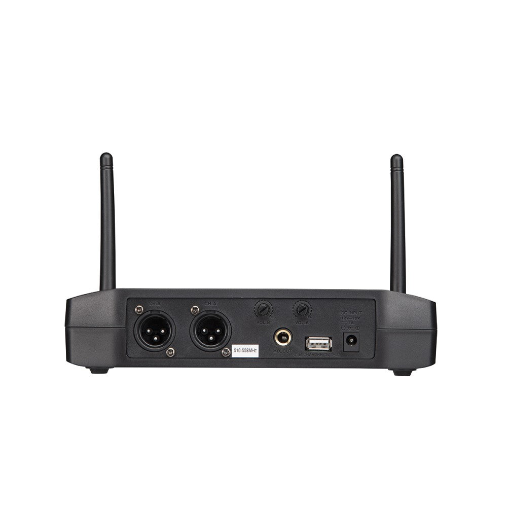 SOUNDSATION WF-U216PP UHF WIRELESS MICROPHONE 16+16 CH 1 BODYPACK & HEADSET 521-549MHz