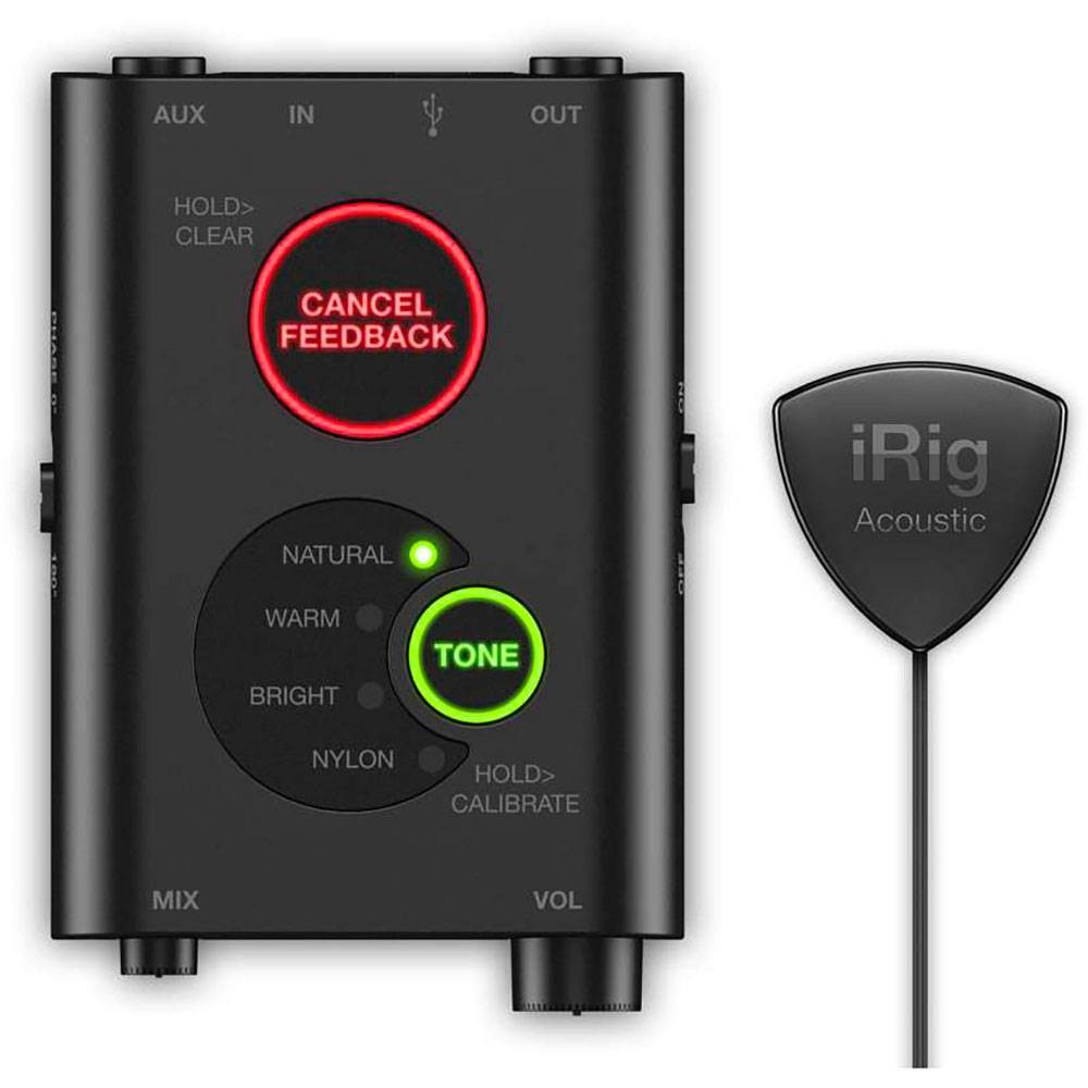 IK MULTIMEDIA IRIG ACOUSTIC STAGE Digital Microphone System per chitarra acustica