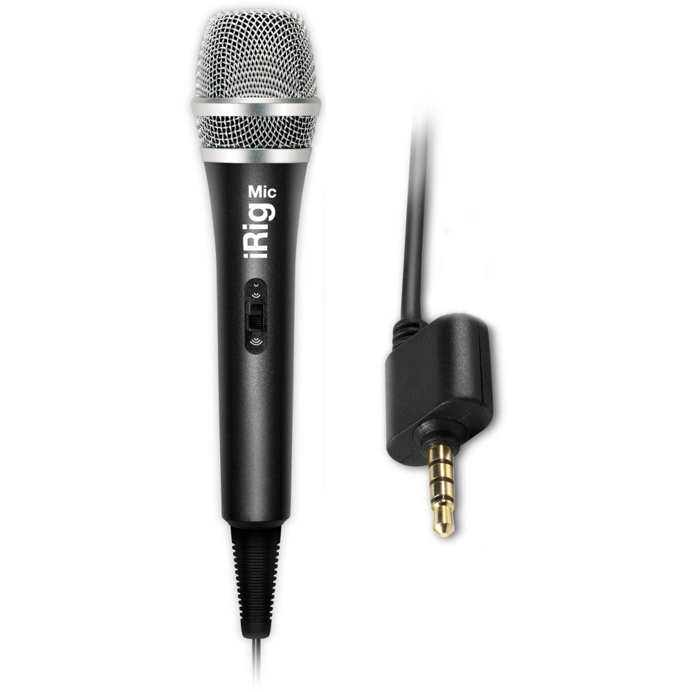 IK MULTIMEDIA IRIG MIC Microfono palmare per sistemi Android, iOS e MAC