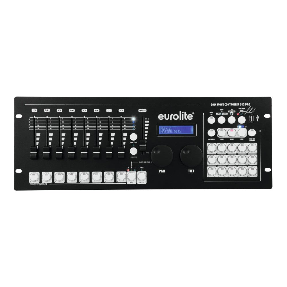 EUROLITE DMX MOVE CONTROLLER 512 PRO Mixer luci