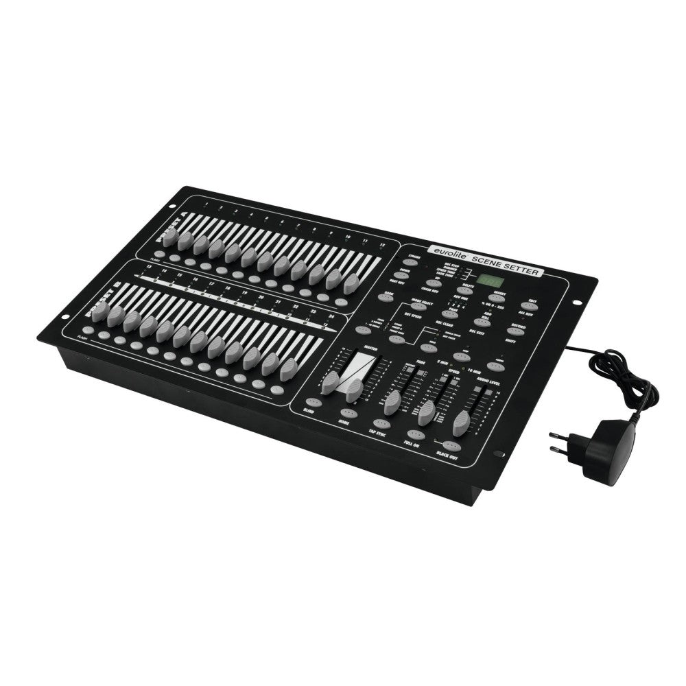 EUROLITE DMX SCENE SETTER CONTROLLER Mixer luci a 24 canali