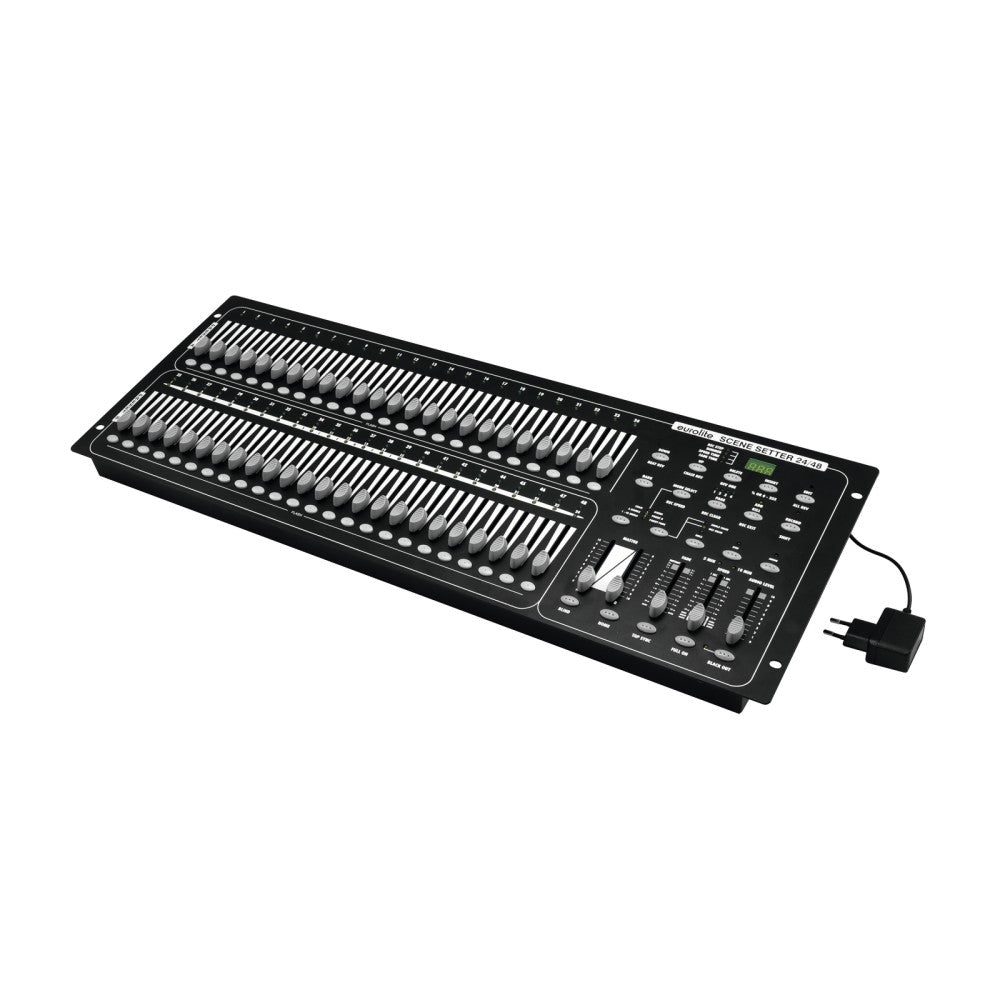 Mezclador de luces EUROLITE DMX SCENE SETTER 24/48 de 48 canales