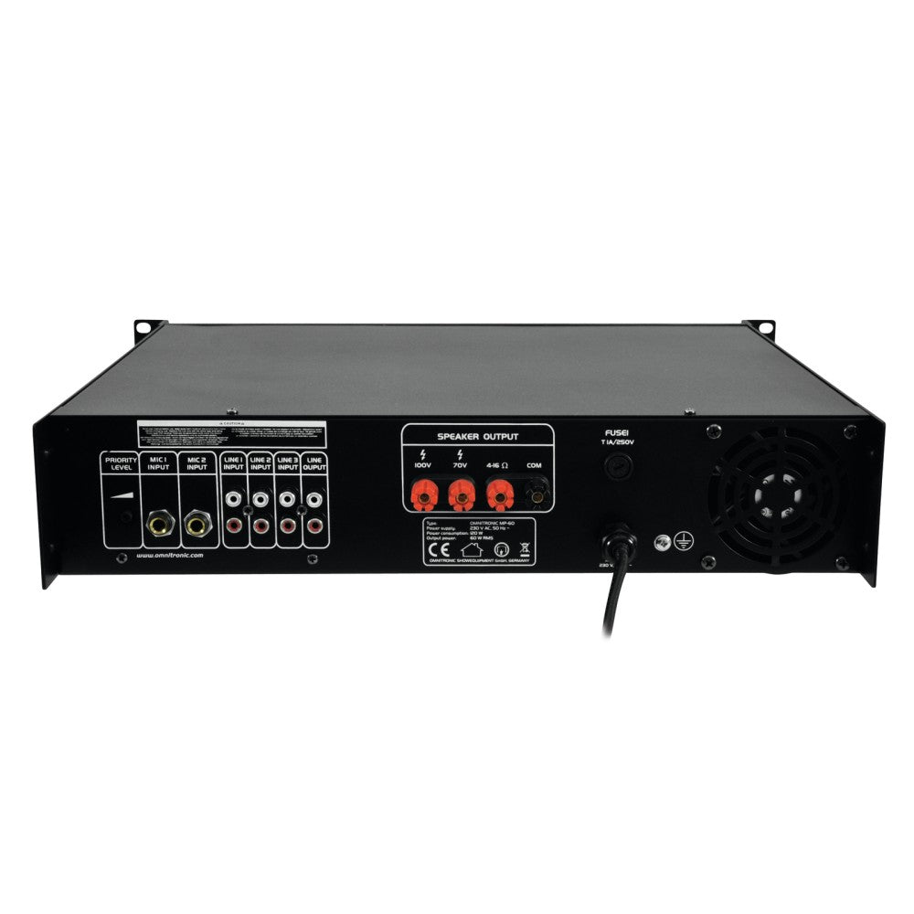OMNITRONIC MP-60 Amplificatore Mono 60 watt