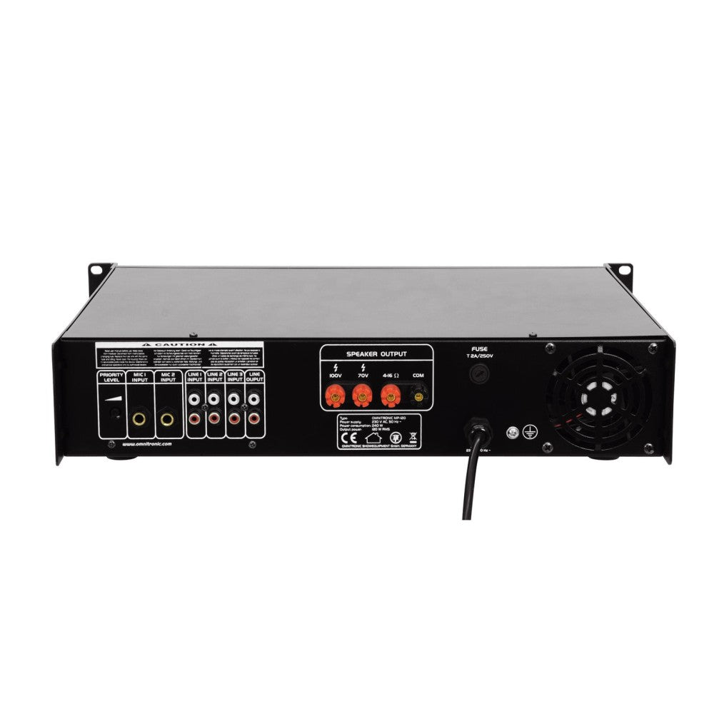 OMNITRONIC MP-120 120-watt Mono Amplifier