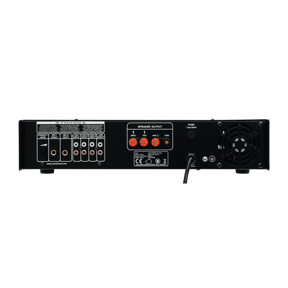 OMNITRONIC MP-120 120-watt Mono Amplifier