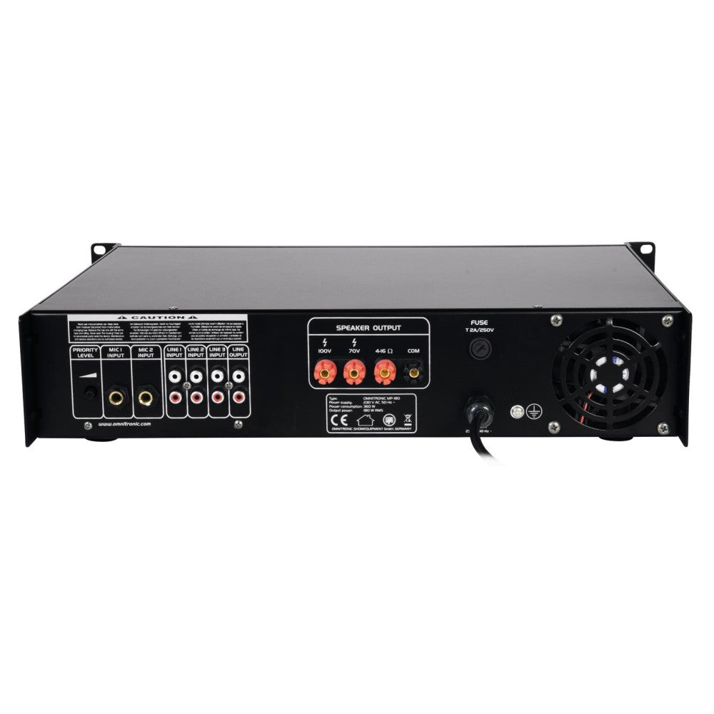 OMNITRONIC MP-180 Amplificatore Mono 180 watt
