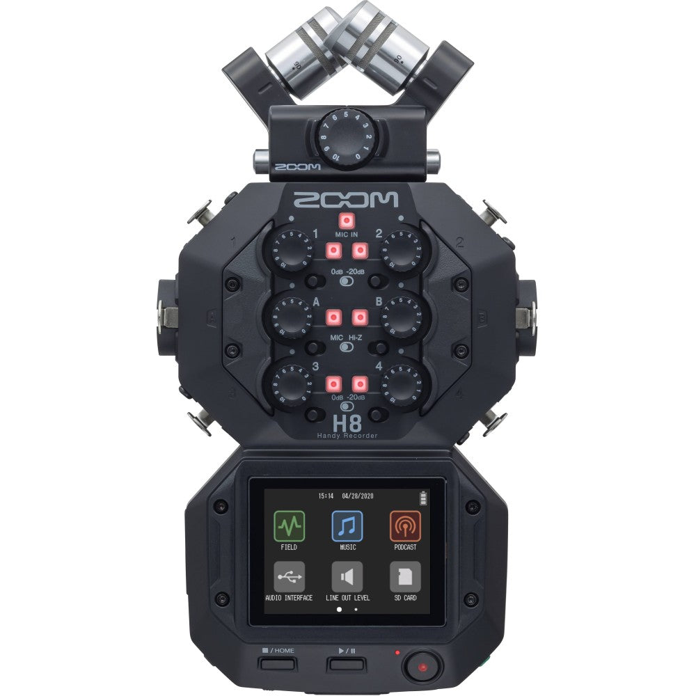 ZOOM H8 Registratore a 8 canali con interfaccia USB