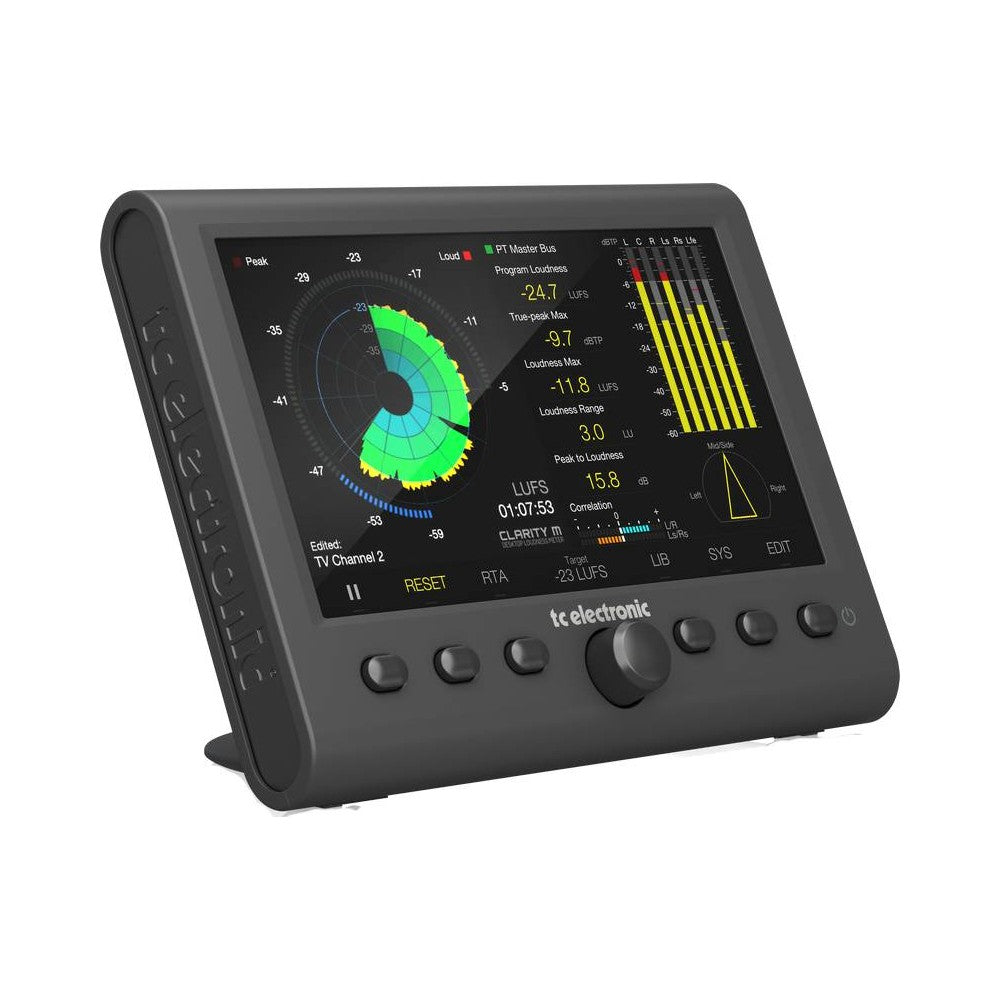 TC ELECTRONIC CLARITY M Stereo and 5.1 Audio Meter with Display