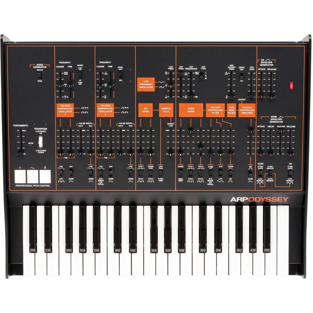 ARP ODYSSEY FSQ REV3 Sintetizador duofónico con módulo secuenciador por pasos