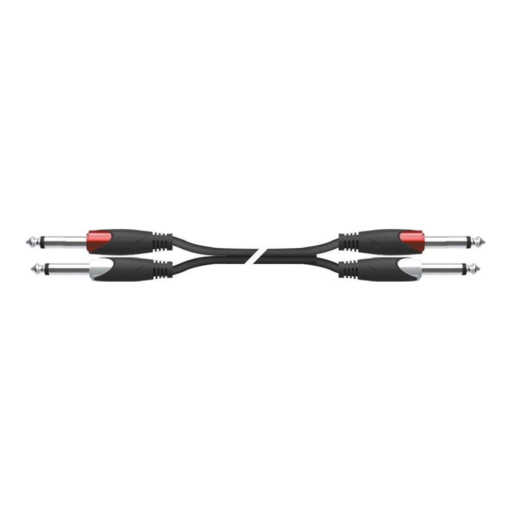 Quik Lok SX/275-2K - Cavo adattatore Serie STRIX, 2 Jack mono / 2 Jack mono