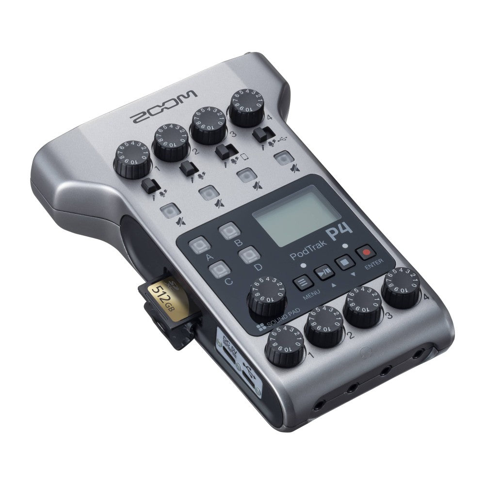 ZOOM PodTrak P4 REGISTRATORE MULTITRACCIA