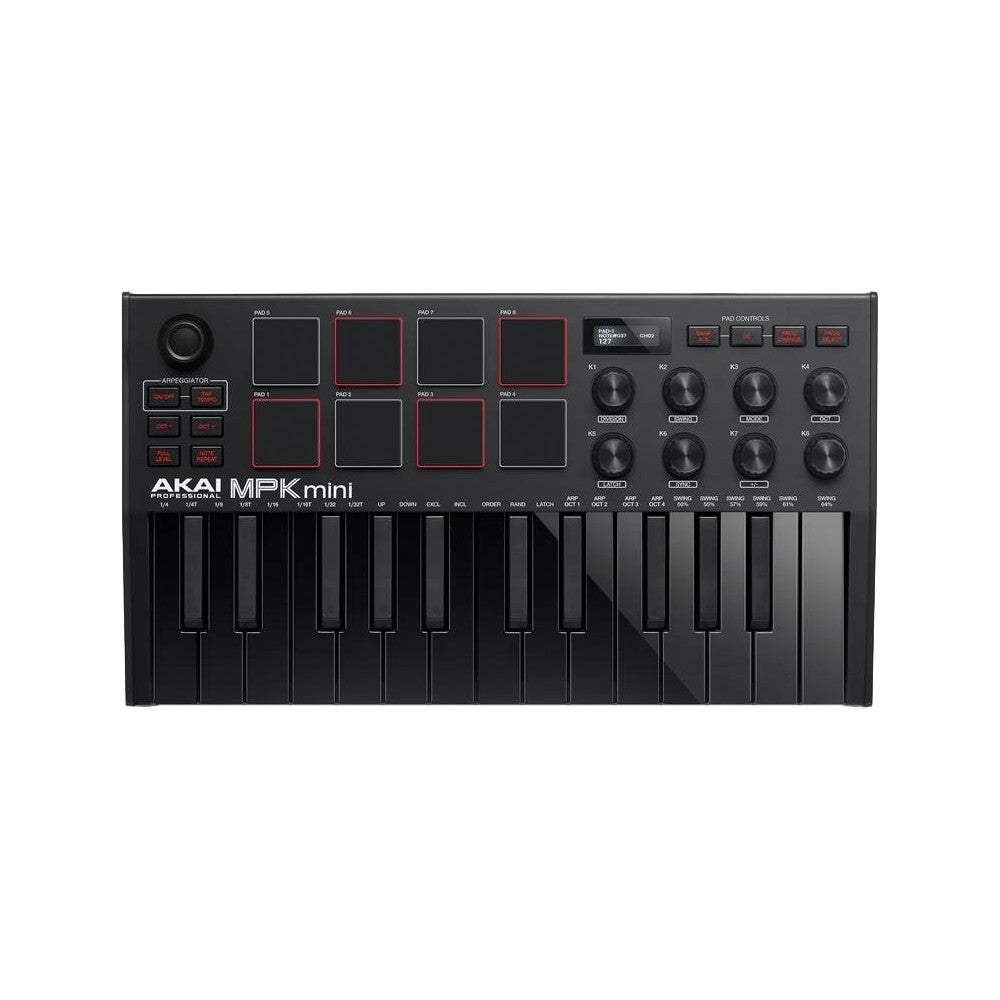 AKAI PROFESSIONAL MPK MINI MKIII BLACK Tastiera MIDI a 25 tasti