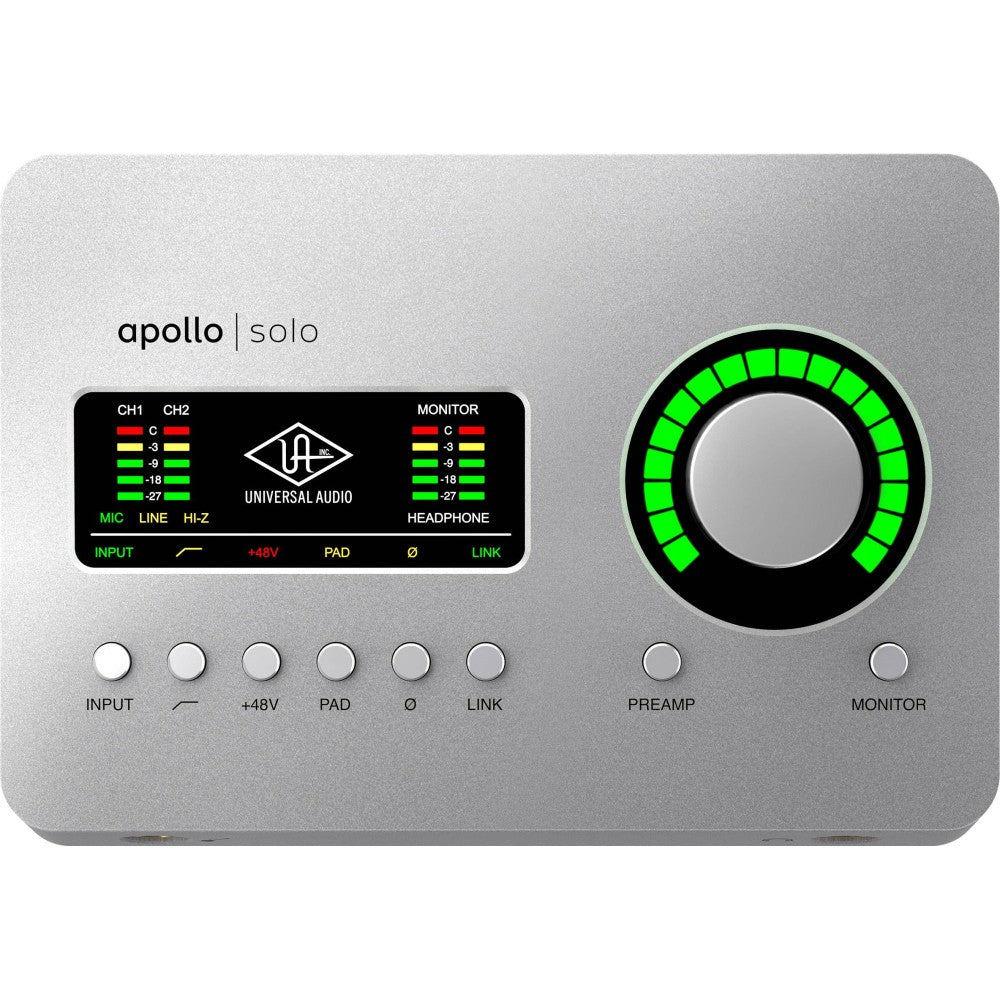 UNIVERSAL AUDIO APOLLO SOLO Interfaccia Audio 2 x 4 Thunderbolt 3