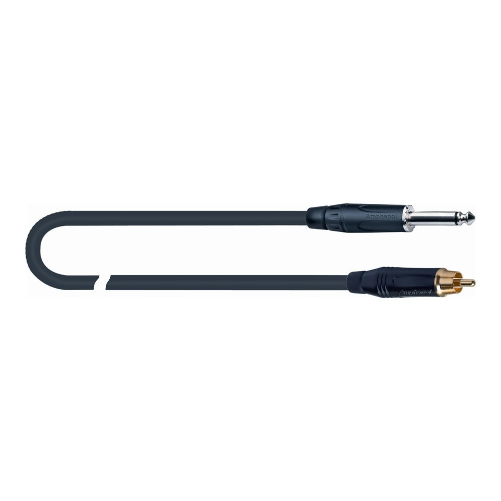 Quik Lok SPB/318-1 BK Cavo Jack Mono/RCA