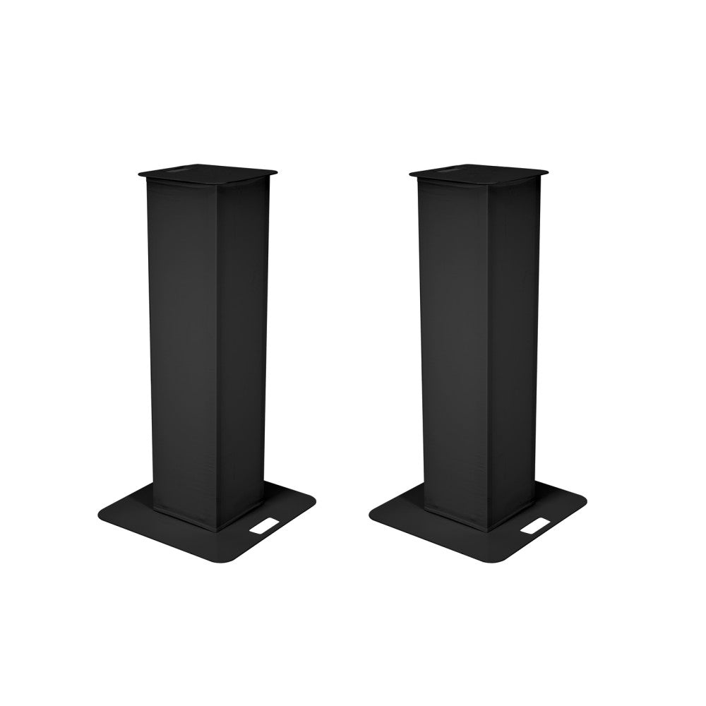 EUROLITE 2x Supporto da Palco 150cm incl. Copertura e Borsa, Nero