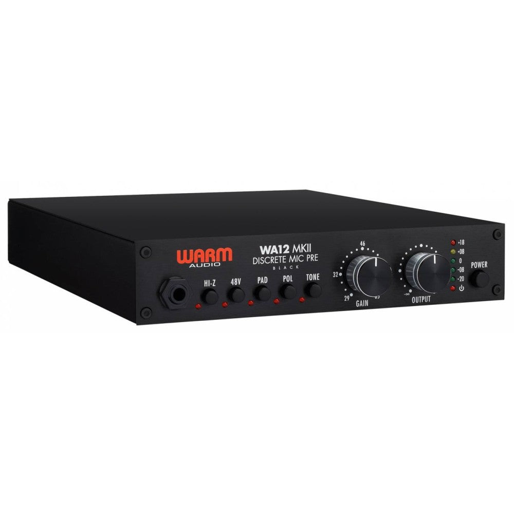 WARM AUDIO WA12 MKII BLACK Preamplificatore microfonico