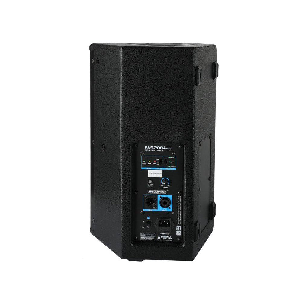 OMNITRONIC PAS-208A MK3 Altavoz activo de 8"