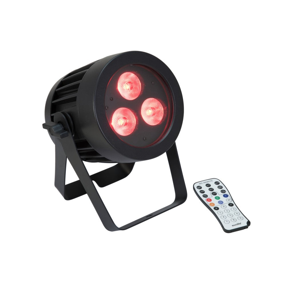 EUROLITE LED IP PAR 3x8W QCL spot