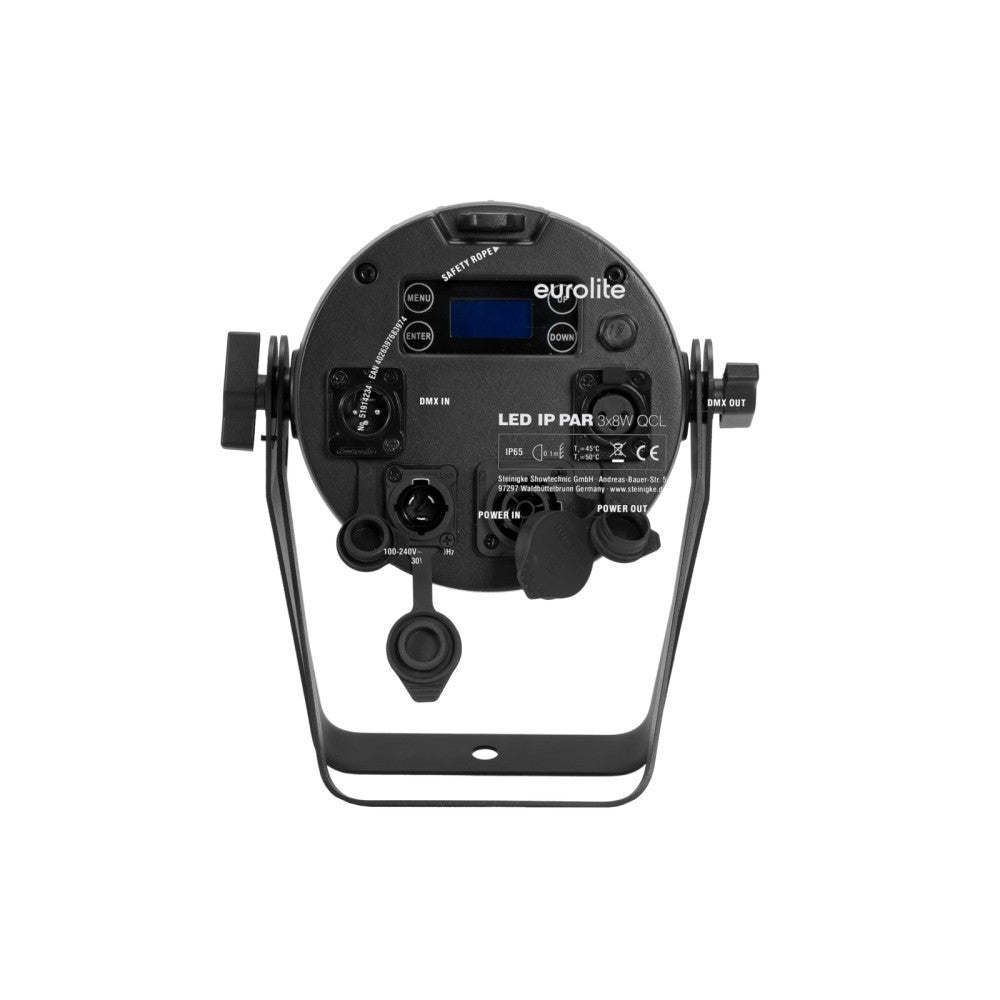 EUROLITE LED IP PAR 3x8W QCL spot