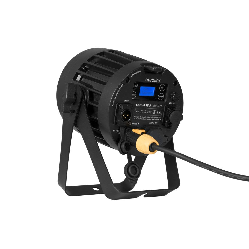 EUROLITE LED IP PAR 3x9W SCL spot