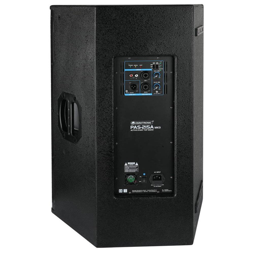 OMNITRONIC PAS-215A MK3 15" active speaker