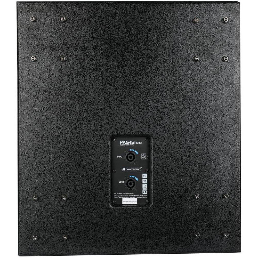 OMNITRONIC PAS-151 MK3 Passive 15" subwoofer